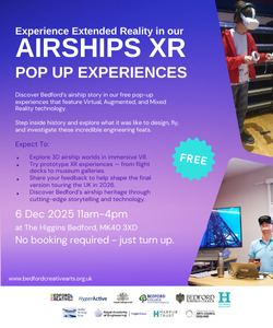 6 Dec 2025  11am-5pm at The Higgins Bedford, MK40 3XD