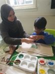 Children making