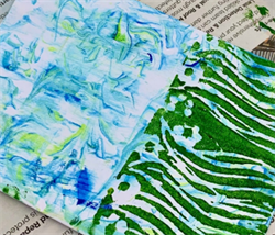 Shave Foam Print